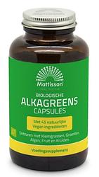Foto van Mattisson healthstyle biologisch alkagreens capsules