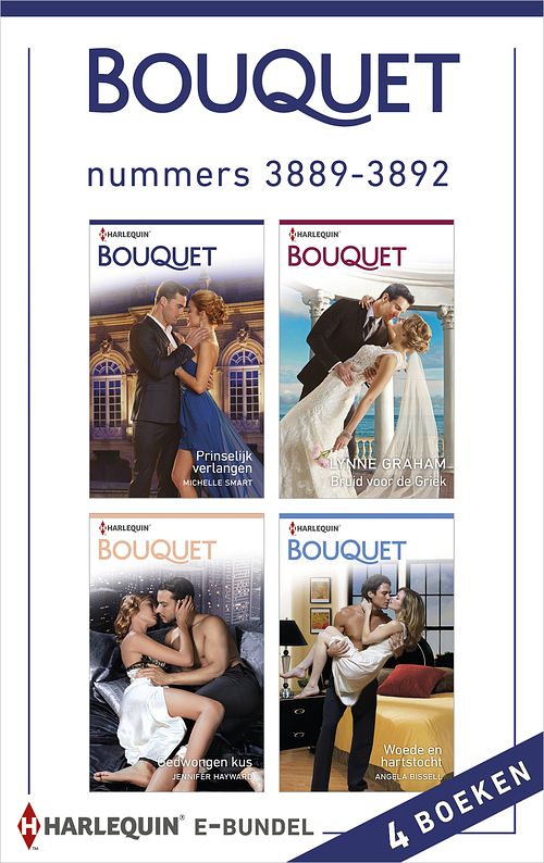 Foto van Bouquet e-bundel nummers 3889 - 3892 (4-in-1) - angela bissell - ebook (9789402531060)