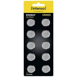 Foto van Cr2025 knoopcel lithium 3 v 160 mah intenso energy ultra 10 stuk(s)