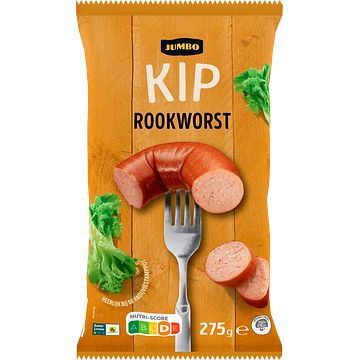 Foto van Jumbo rookworst kip 275g