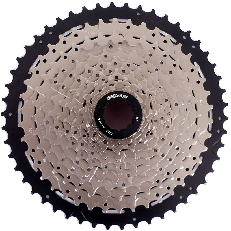 Foto van Edge cassette 11 speed csm9011 11-52t zilver/zwart