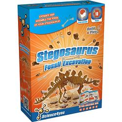 Foto van Science4you stegosaurus fossielen uitgraven
