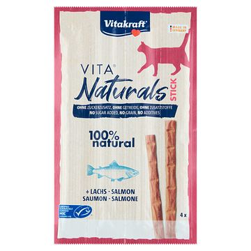 Foto van Vitakraft vita naturals stick zalm 4 stuks bij jumbo