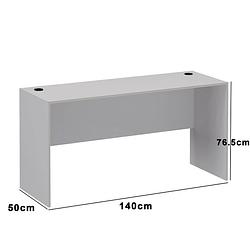 Foto van Bureau - laptoptafel - 140 cm breed en 50 cm diep