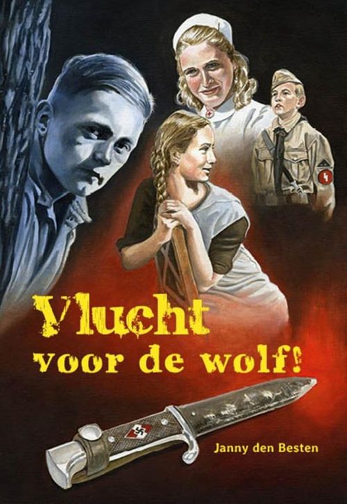 Foto van Vlucht voor de wolf! - janny den besten - ebook