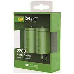Foto van Gp recyko c 2200mah 2 stuks oplaadbare nimh batterij