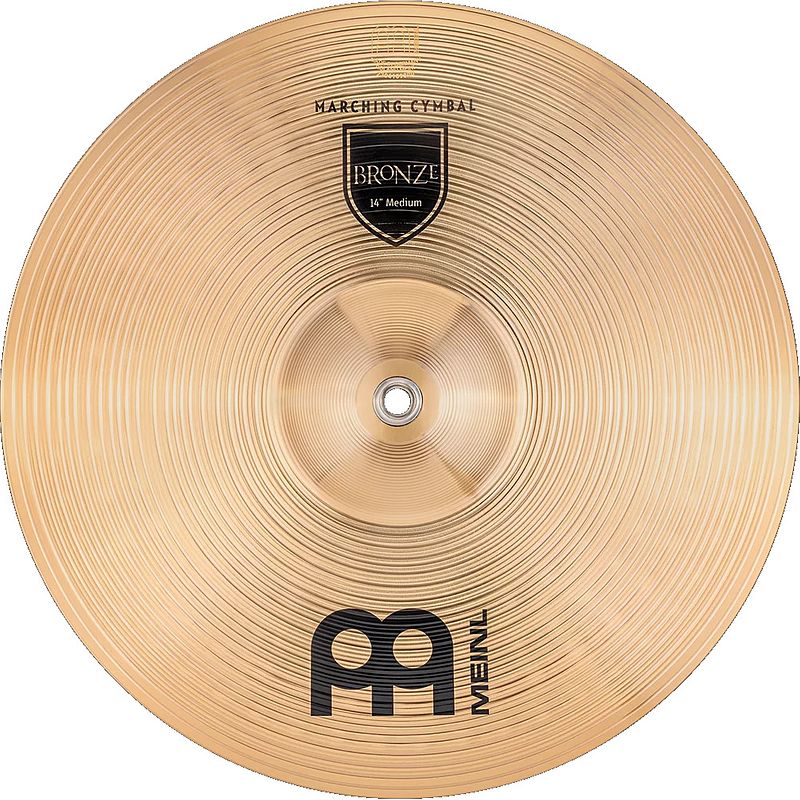 Foto van Meinl ma-bz-14m student range bronze 14 inch orkestrale bekkens