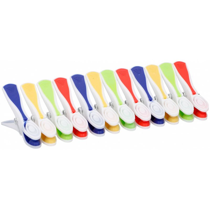 Foto van Lifetime clean wasknijpers 8,2 x 4 cm kunststof 12 stuks