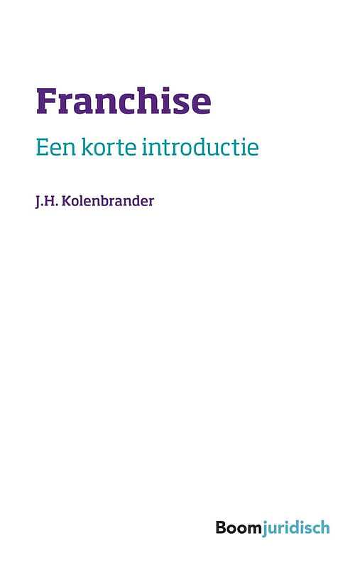 Foto van Franchise - j.h. kolenbrander - ebook (9789462748064)