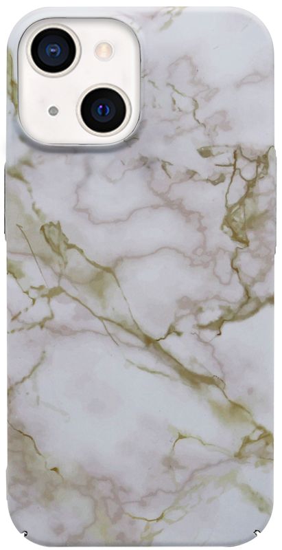 Foto van Bluebuilt soft pink marble hard case apple iphone 13 back cover