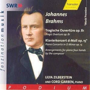 Foto van Brahms: tragic overture / piano concerto no.1 - cd (4010276013259)