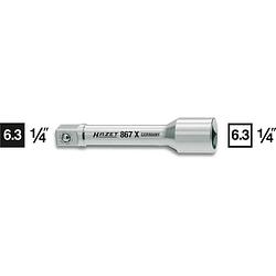 Foto van Hazet 867x-2 dopsleutelverlenging aandrijving 1/4 (6.3 mm) uitvoering 1/4 (6.3 mm) 55 mm 1 stuk(s)