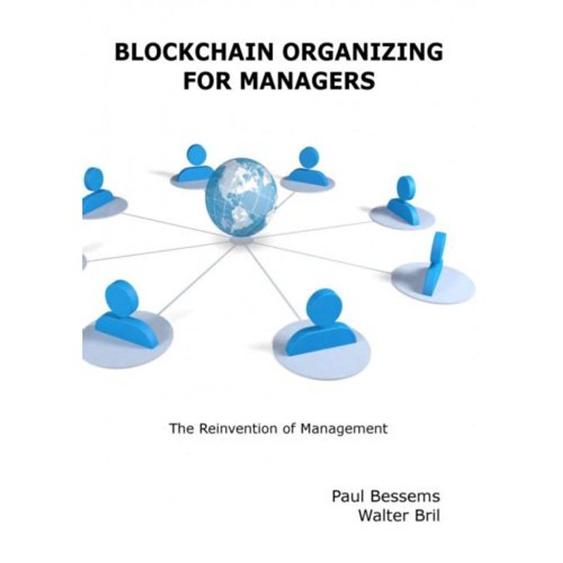 Foto van Blockchain organizing for managers