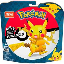 Foto van Mega construx constructiespeelgoed pikachu junior 211-delig