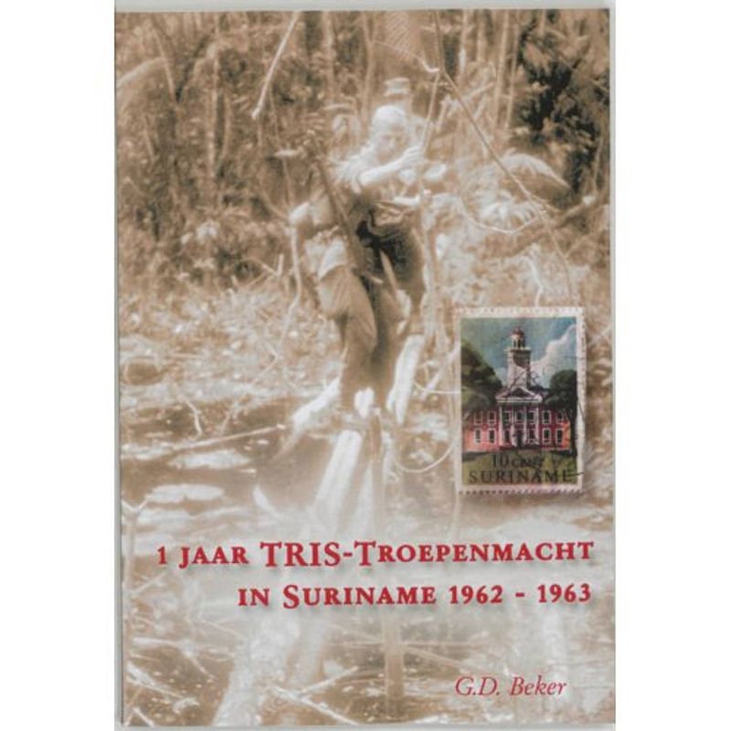 Foto van 1 jaar tris troepenmacht in suriname