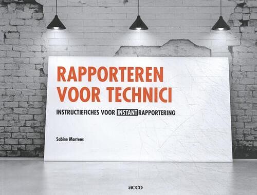 Foto van Rapporteren voor technici - sabine martens - hardcover (9789462927100)