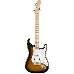 Foto van Squier limited edition sonic stratocaster hss mn 2-color sunburst elektrische gitaar