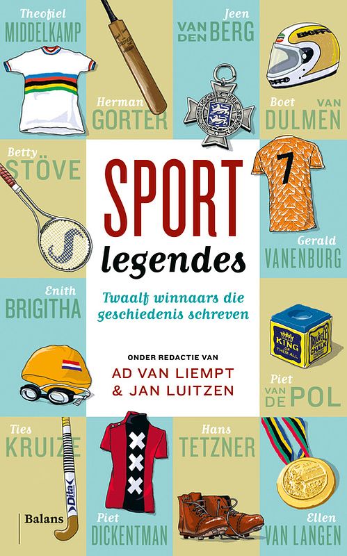 Foto van Sportlegendes - ad van liempt, jan luitzen - ebook (9789460036163)