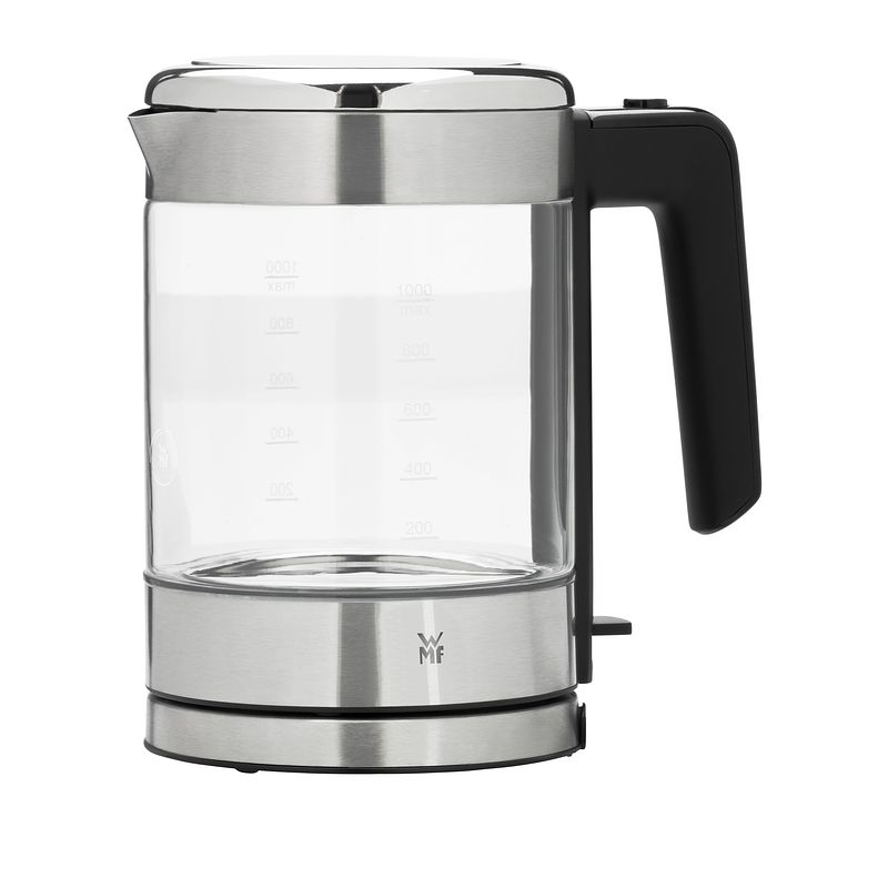 Foto van Wmf kitchenminis glas waterkoker rvs