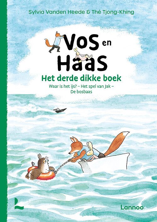 Foto van Het derde dikke boek van vos en haas - sylvia vanden heede - paperback (9789401485500)