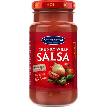 Foto van Santa maria chunky wrap salsa hot 230g bij jumbo