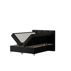 Foto van Springcrest® luxe boxspringset met opbergruimte - bed - 140x200 cm - zwart