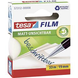 Foto van Tesa 57312-00008-02 tesafilm invisible transparant (l x b) 33 m x 19 mm 1 stuk(s)