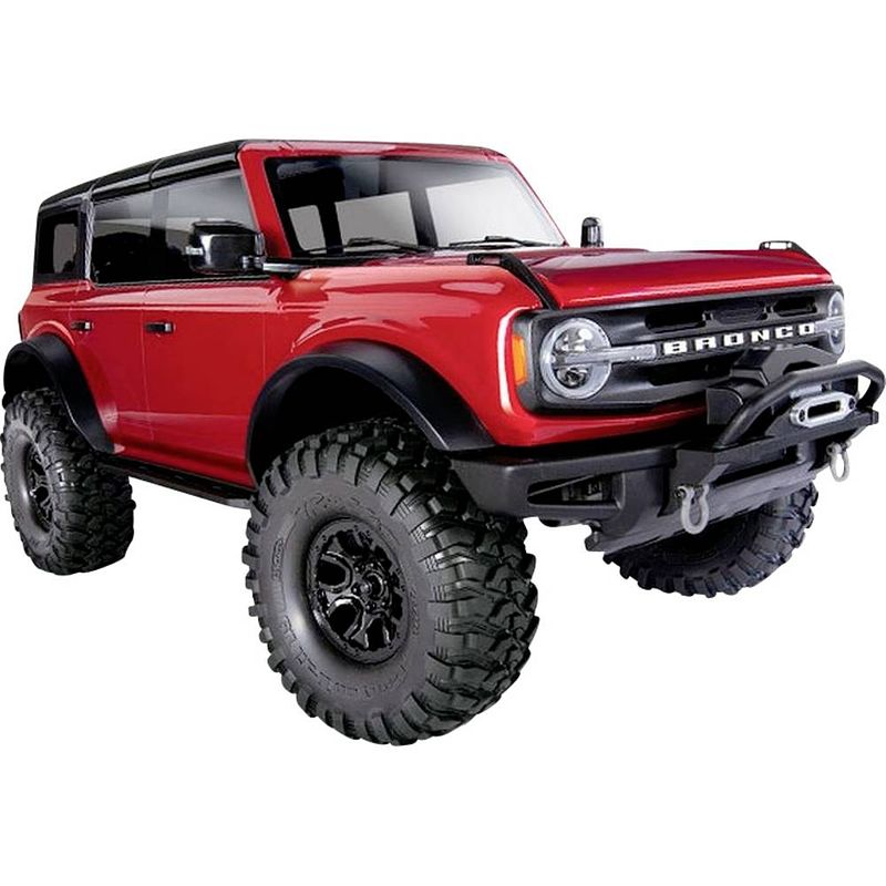 Foto van Traxxas ford bronco 1:10 brushed rc auto elektro crawler 2,4 ghz