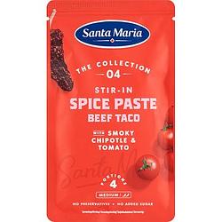 Foto van Santa maria stirin spice paste beef taco 100g bij jumbo