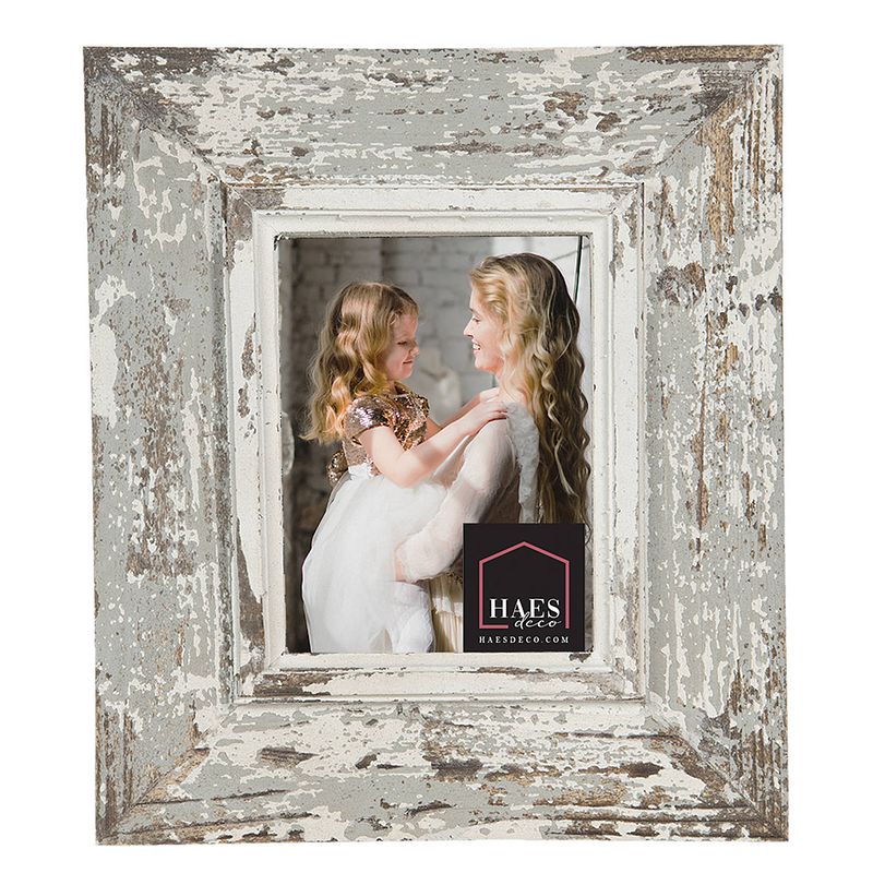 Foto van Haes deco - fotolijst 13x18 grijs, formaat 28x3x33 cm - shabby chic