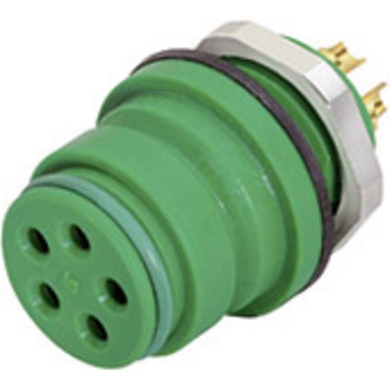 Foto van Binder 99 9108 70 03 ronde subminiatuurconnector flensbus totaal aantal polen: 3 1 stuk(s)