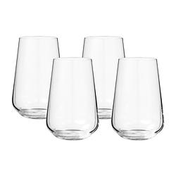 Foto van Waterglas kristal - set van 4 - 380 ml