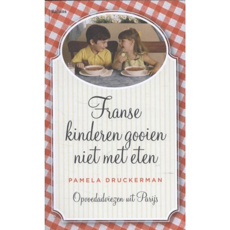 Foto van Franse kinderen gooien niet met eten