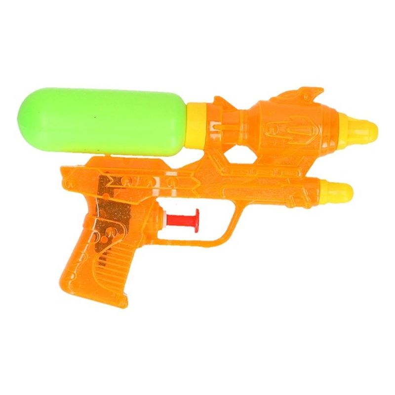 Foto van Voordelig waterpistool oranje