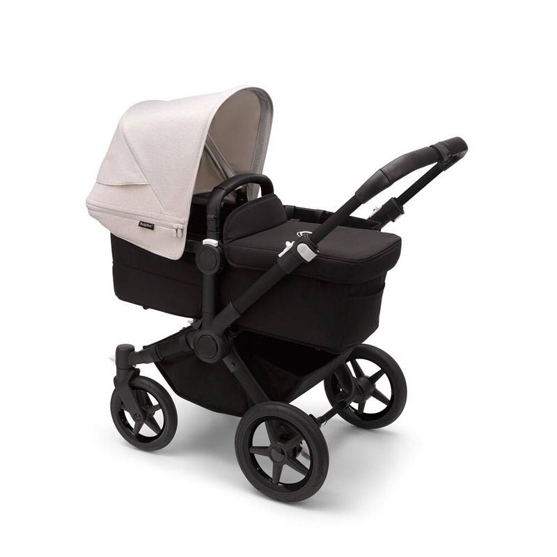 Foto van Bugaboo donkey 5 mono kinderwagen 2 in 1 black midnight black misty white