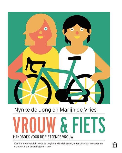 Foto van Vrouw en fiets - marijn de vries, nynke de jong - ebook (9789045036700)