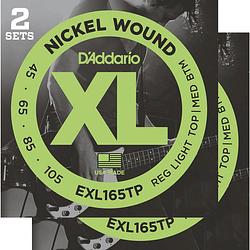 Foto van D'saddario exl165tp snaren voor elektrische basgitaar (2 sets)