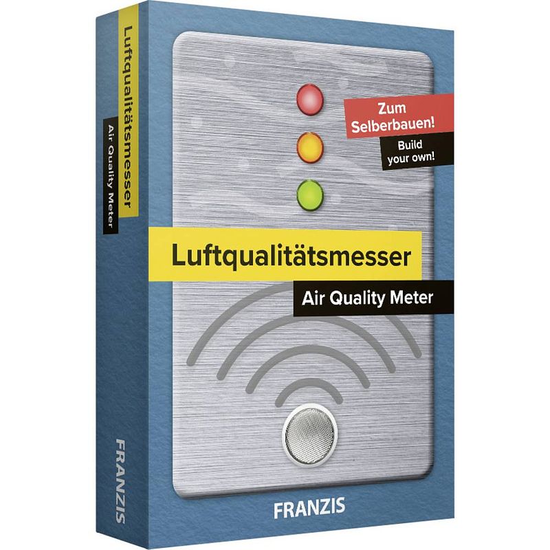 Foto van Franzis verlag luftqualitätsmesser 67153 bouwpakket vanaf 14 jaar duitstalig, engelstalig