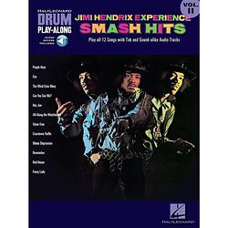 Foto van Hal leonard drum play-along vol. 11 jimi hendrix experience