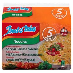 Foto van Indomie instant noodles soup special chicken flavour 5 x 75g bij jumbo