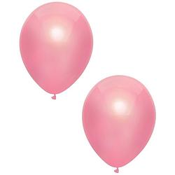 Foto van 40x roze metallic ballonnen 30 cm - ballonnen