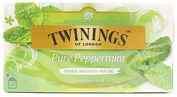 Foto van Twinings pure peppermint thee