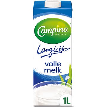 Foto van Campina langlekker volle melk 1l bij jumbo