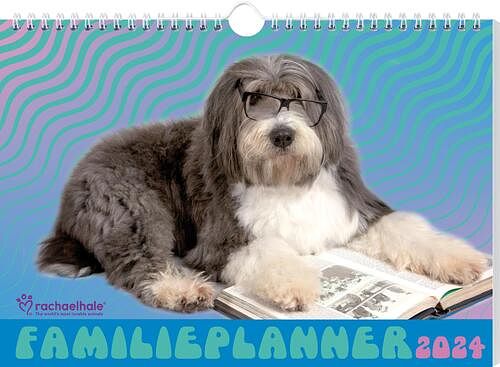 Foto van Rachael hale honden familieplanner - 2024 - spiraalgebonden (9789464325652)