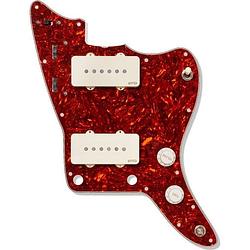 Foto van Emg jmaster pickguard system ivory actieve pre-wired elementenset met slagplaat