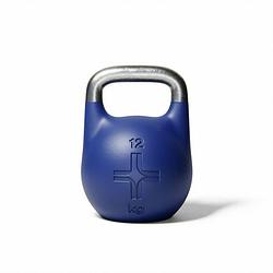 Foto van Trym competitie kettlebell 12 kg - blauw - staal