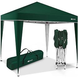 Foto van Tillvex partytent 3 x 3 meter, pop up tent, groen