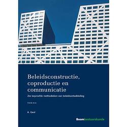 Foto van Beleidsconstructie, coproductie en communicatie