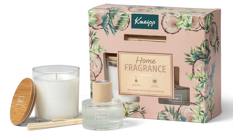 Foto van Kneipp luxe geschenkset geurstokjes/kaars