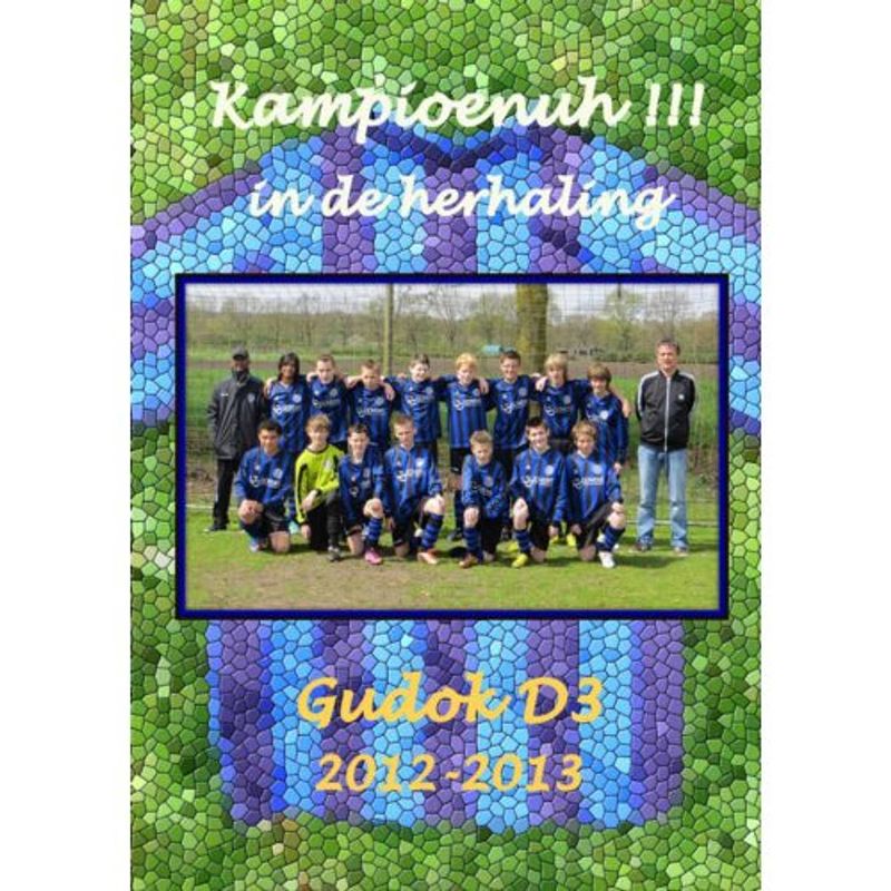 Foto van Gudok d3 2012-2013 kampioenuh!!! in de herhaling